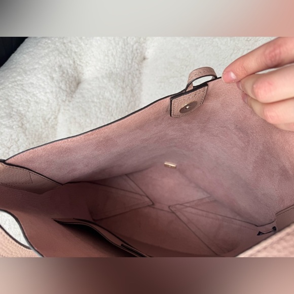 Junie Large Pebbled Leather Messenger - Picture 8 of 13